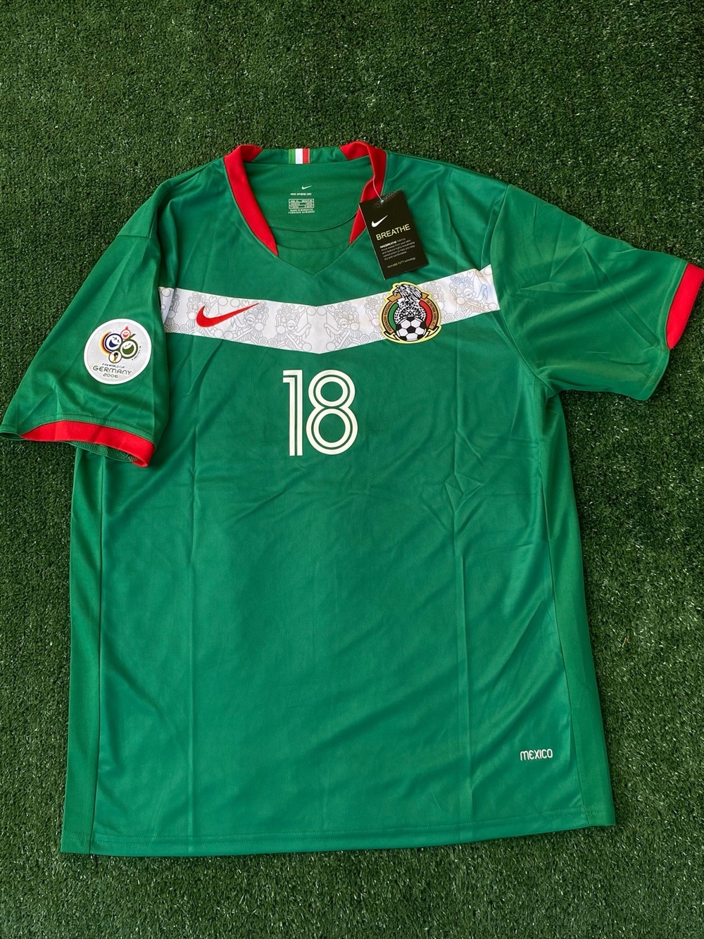 06 Mexico Home jersey